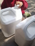 佳叶塑料桶食品级方桶酒桶样品桶壶水桶胶桶废液桶方形桶废液桶化工桶 10L 白色 实拍图