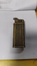 THE ONE国产一键按压煤油打火机老式复古创意纤巧定制送男友情人节礼物 青铜滚花自用版 实拍图
