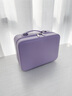 爱情海化妆包女便携旅行大容量带镜子洗漱包高颜值手提护肤品收纳箱旅游 【紫色】化妆师专用化妆箱出差 随身口红包防泼水出门化妆刷收纳 实拍图