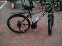 ICOLOUR山地车自行车成人公路单车男变速双减震越野单车学生女青少年 旗舰版-辐条轮【黑红色】 27.5寸21速【身高：165-185cm】 实拍图