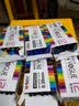 晨光（M&G）彩色中性笔AGP62403手账水笔0.38mm针管头笔记学生儿童糖果色 红色 实拍图