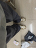 Tim Peake编织抽绳条纹灯芯绒裤子男生宽松高街垂感bf直筒哈伦阔腿HXLD25-1 灰色 2XL 实拍图