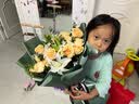 琐拉鲜花速递玫瑰百合混搭花束送朋友女友生日礼物全国同城配送 19朵紫玫瑰百合混搭花束 实拍图