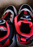 361°童鞋儿童运动鞋四季青少年实战训练耐磨旋钮扣篮球鞋 红40 实拍图