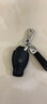 奔驰钥匙包C级GLE320GLS400 GLA C200L GLC260LS级B级汽车钥匙套包扣真皮 钥匙包+钥匙扣（三键黑色） 实拍图