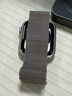 MSSM适用苹果手表表带apple iwatch米兰尼斯表带Ultra/S10/9/8/7/SE金属双节腕带-星光色44/45/46/49mm 实拍图
