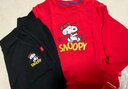 史努比（SNOOPY）史努比儿童卫衣套装2025春季新款女童男童运动童装休闲裤子两件套 咖色 150 实拍图