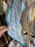 全棉时代 婴儿纱布花瓣口水兜 ,3条装 沙滩+马戏团+邦利果 29×32cm 实拍图