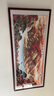 良品大师山水画办公室挂画中式客厅装饰画万里长城靠山图茶室字画风景壁画 鸿运当头A2 75*210cm宣纸锦绫+有机玻璃+红褐色实木框（热卖款） 实拍图