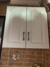 布曼伦厨房阳台吊柜墙壁柜挂墙式壁挂收纳柜定制顶柜储物柜壁柜置物架 欧式两门无底柜【60*30*60】 组装 实拍图