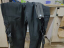ENSHADOWER隐蔽者二代飘带伞兵裤机能束脚裤男工装长裤潮牌休闲裤符龙飞同款 黑色 M 实拍图