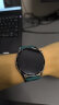 ZNNCO 适用华为手表表带watch3/GT1/GT2/GT3/GT4/Pro/荣耀magic腕带 【墨绿色】液态硅胶丨46mm表盘通用丨22mm口径 男女士保时捷版设计运动款商务huawei手表配 实拍图
