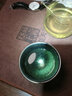 单亦建盏茶杯【百花】手工茶盏建阳原矿铁胎品茗杯高档春节礼物 蓝百花【入门精选】 实拍图