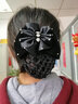 AiChoice职业头花网兜护士横夹银行服务员发饰韩版发卡女工作头饰发夹饰品 实拍图