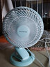 中联中联夹扇台式小型电风扇办公室壁挂风扇学生宿舍床上音轻摇头风扇// 180夹子款风扇+3米定时线 实拍图