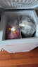 星星（XINGX）冰柜家用小型 卧式冷柜预涂内胆商用冰柜冷藏冷冻转换单温囤货超市便利店冷冻柜 -30度速冻自动减霜1级能效103QE 103升 实拍图
