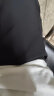 南佩 裤子夏季男薄款韩版潮流冰丝裤子男休闲裤宽松直筒九分裤 K62-黑色（薄款） XL（110-140斤） 实拍图