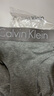 Calvin Klein内衣女士ck提花腰边舒适棉质微弹半包臀防夹臀三角内裤女QP1280O P7A-椰青灰 1条 S 实拍图