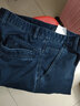 恒源祥牛仔裤男士休闲宽松直筒中青年长裤弹力裤子HJ142 深兰 31  实拍图