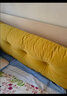 南极人（Nanjiren）靠枕床上腰部靠垫床头靠背垫趴睡枕榻榻米沙发护腰靠抱枕床头靠垫 艾琳-路易黄【可拆洗】 长120*厚20*高50cm 实拍图