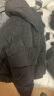 南极人羽绒服男冬季新款潮牌短款男士加厚冬装外套韩版宽松连帽羽绒衣 黑色 XL 实拍图