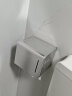 恒洁（HEGII）太空铝浴室挂件套装毛巾架折叠浴巾架卫生间置物架浴室挂件6件套 HMP912-07纸巾盒 实拍图
