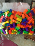 教玩世家（JWANJ）儿童小号颗粒塑料拼搭积木早教拼装拼插建筑积木3-6周岁兼容玩具 500克 实拍图