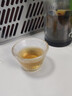 康韵（KANGYUN） 康韵加厚玻璃小茶杯功夫茶杯个人杯子日式锤纹耐热防爆玻璃品茗杯单层耐高温玻璃杯 14号锤纹单杯（60ml） 实拍图