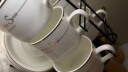 Mongdio 咖啡杯套装 欧式小奢华陶瓷杯碟6杯6碟6勺1杯架 晒单实拍图