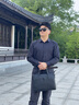 COW公文包男士手提包大容量男包休闲公务包 C-9808 黑色 14英寸 实拍图