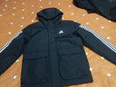 阿迪达斯 （adidas）棉服男装2024冬新款中长款棉衣连帽运动服防风保暖外套夹克IX8884 IX8884 L 实拍图