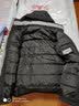 雅鹿【鹅绒】羽绒服男士冬季时尚加厚冬装短款派克服防寒外套男D 黑色 可拆卸帽子|鹅绒填充 L /175 【推荐125-135斤】 实拍图