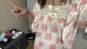 浪莎（LangSha）短袖睡衣女夏天薄款甜美日系可外穿ins短裤一公里家居服套装 实拍图
