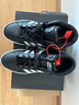 阿迪达斯 （adidas）男鞋 运动鞋低帮轻便舒适网球鞋休闲鞋时尚潮流板鞋 H02981/黑色 44.5 实拍图