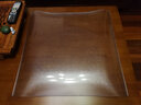 艺航优品【桌垫无味环保餐桌布水晶板PVC软玻璃防水防烫防油透明磨砂茶几 食品级磨砂3.0mm 60*60cm正方 实拍图