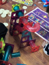 纽奇（Nukied）儿童磁力片积木玩具彩窗磁铁片拼装磁力贴积木男女孩儿童礼物 升级版7.5｜管道磁力片101件套 实拍图