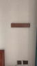 纽思维尔墙壁灯电视背景黑胡桃木客厅现代简约侘寂风卧室床头长条过道灯 胡桃木色 上下发光20cm 三色变光 晒单实拍图