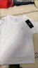 探拓（TECTOP）速干T恤 轻薄透气男情侣款圆领短袖纯色速干衣 TS3043 男款白色 L 实拍图