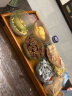 千年恋木实木手提托盘家用酒店餐厅长方形零食点心水果干果盘茶盘 TP0237 实拍图