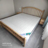 蔚虎 床实木床双人床北欧现代简约日式主卧温莎婚床家具 实木床+乳胶弹簧床垫+床头柜*2 1.8*2米【框架结构】 实拍图