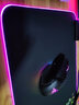 雷蛇（Razer）重装甲虫幻彩加长版鼠标垫织物布垫游戏RGB灯cf吃鸡神器lol 重装甲虫幻彩版 实拍图