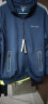 南极人（Nanjiren）运动套装春秋新款情侣开衫运动服休闲跑步健身卫衣 深蓝灰(男厚款)-82473 M 实拍图