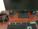福红龙【现货秒发】电脑桌台式家用现代简约写字桌办公学习简易书桌 柚木色+白架 长100*宽60*高73 实拍图