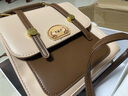 CHARLIE&KELLI CK品牌包包女款2026新款复古双肩包时尚大容量背包学生开学书包 卡其色【京仓配送 礼袋包装】 实拍图