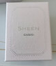 卡西欧（CASIO）七夕节礼物 SHEEN 时尚休闲潮流皮带女表石英手表SHE-4545 送女友 SHE-4545G-7AUPR 实拍图