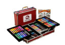 mobee 儿童绘画套装  画画礼盒小女生日礼物画笔全套双层红色 MOA-0004开学礼物 晒单实拍图