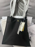 哈吉斯女包 2026春季新款女士托特包轻巧大容量单肩包ALKS2FDAE13 黑色BK 00 实拍图