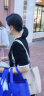 BUTAO香港潮牌女装短袖赫本风连衣裙女夏季气质黑色小个子流苏显瘦裙 黑色 M 晒单实拍图