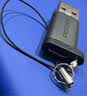 品胜（PISEN）苹果USB转Type-C转接头lightning线iPhone18/17/16/15/14/13/12充电宝转换器适用小米手机连接电脑 lightning转Type-C转接线 12厘 实拍图