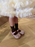 泰兰尼斯秋季童鞋女童公主鞋蝴蝶结时尚水晶演出皮鞋 粉色 28码 晒单实拍图